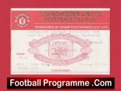 Manchester United v QPR 1992 – Football Ticket