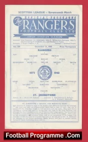 Glasgow Rangers v St Johnstone 1963 – Alex Ferguson Hatrick