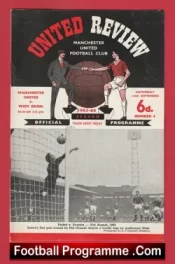 Manchester United v WBA 1963 – George Best Debut – 1st Match