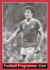 Manchester United Frank Stapleton Signed Autographed Picture