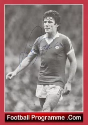 Manchester United Frank Stapleton Signed Autographed Picture