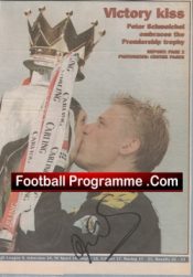 Manchester United Peter Schmeichel Signed Autographed Picture
