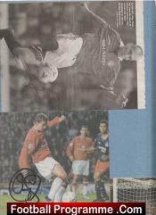 Manchester United Multi Autographed Signed Picture + Scholes Stam Ole