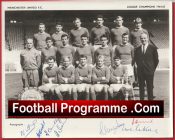 Manchester United Multi Signed Team Picture Man Utd 1964 – 1965