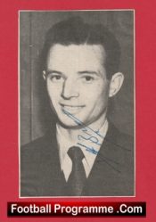 Manchester United Johnny Berry Autograph Signed Picture Man Utd Busby Babes