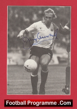  Manchester United Jimmy Greenhoff Signed Autograph Man Utd 1970s Football Programme .COM Football Programmes Memorabilia