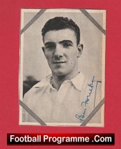 Manchester United Bill Foulkes Signed Autograph Man Utd