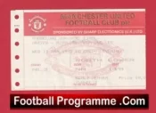 Manchester United v Middlesbrough 1992 – Ticket LC Semi Final