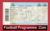 Newcastle United v Manchester United 2009 – Football Ticket