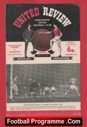 Manchester United v Blackpool 1965 – Man Utd