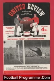 Manchester United v Portsmouth 1957 – Munich Season Man Utd