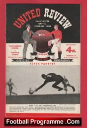Manchester United v Ipswich Town 1958 – Last Game Busby Babes