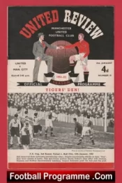 Manchester United v Manchester City 1952 – Man United 50’s