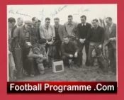 Manchester United Multi Signed Autographed Photo Man Utd 1948 Davyhulme