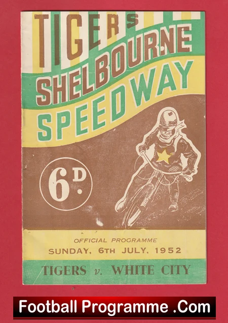 Shelbourne Speedway v White City 1952 - Image 2