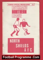  North Shields v Billingham Synthonia 1977 Football Programme .COM Football Programmes Memorabilia