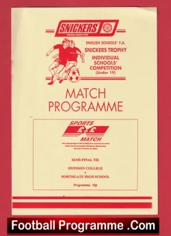  Sacred Heart AFC v Wythenshawe Town 1999 - Manchester League Football Programme .COM Football Programmes Memorabilia