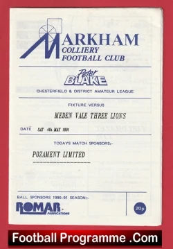  Middlewich Athletic v Warrington Town 1969 - Mid Cheshire League Football Programme .COM Football Programmes Memorabilia