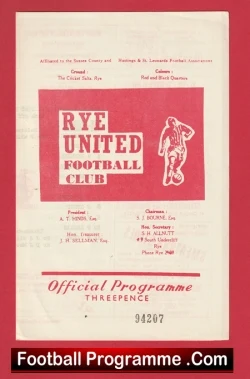  Rutherford United v Marden Athletic 1995 - Gateshead Football Programme .COM Football Programmes Memorabilia