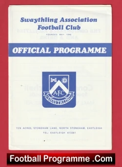  St Augustine Canterbury Oxfordshire v Eton College Berkshire 1986 - Schoolboys U19 Football Programme .COM Football Programmes Memorabilia