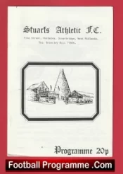 Stuarts Athletic v Albright Wilson 1985 – Stourbridge