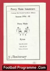 Percy Main v Ryton 1994