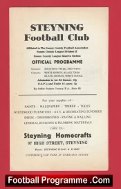 Steyning v Selsey 1970s