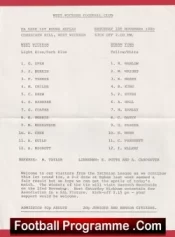 West Wickham v Egham Town 1980 – FA Vase