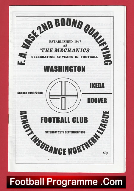 Washington v Ramsbottom United 1999 - Image 2