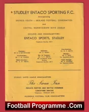 Studley Entaco Sporting v Astwood Bank 1970s