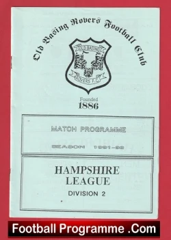  Shelfield United v Fairfield Villa 1985 Football Programme .COM Football Programmes Memorabilia