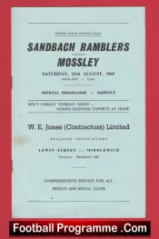 Sandbach Ramblers v Mossley 1969