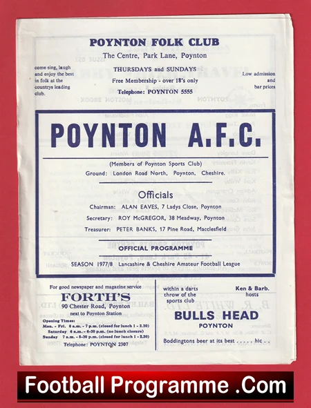 Poynton v Moston Brook 1977 - Image 2