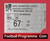 Borussia Dortmund v Manchester United 1997 – Football Ticket Germany