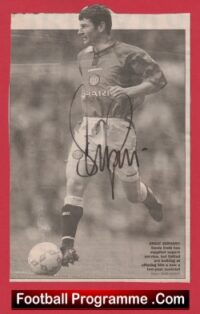 Manchester United Denis Irwin Autograph Signed Picture