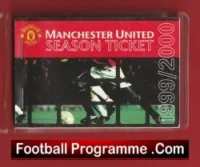 Manchester United Man Utd Season Ticket Book LMTB 1999 2000