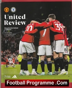 Manchester United v Chelsea 2023 - Man Utd - football programme