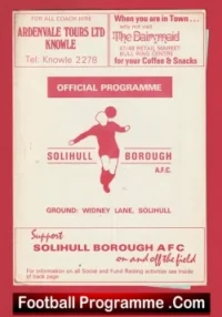 Solihull Borough v Wingate 1975 – FA Vase