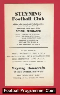 Steyning v Selsey 1970s