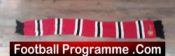 Manchester United Old Football Scarf – 12 – Red and Black