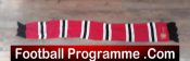 Manchester United Old Football Scarf – 12 – Red and Black