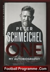 Manchester United Peter Schmeichel Signed Book Autobiography Man Utd