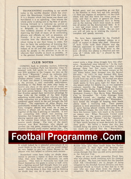 Luton Town v Sunderland 1958 - Munich Air Disaster Tribute - Image 5