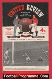 Manchester United v Tottenham 1957 – Man Utd 1957/58