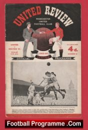 Manchester United v Bolton Wanderers 1954 – 1950’s Man United