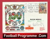 Manchester United Mal Donaghy Autographed Signed FDC 1990