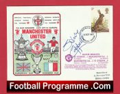 Manchester United Brian McClair Autographed Signed FDC European Cup