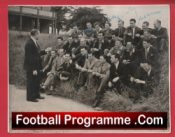 Manchester United Multi Signed Autographed Photo Man Utd 1940s
