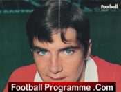 Manchester United Martin Buchan Autograph Signed Football Poster