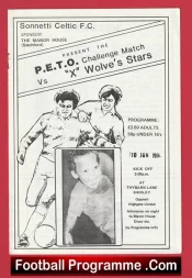 Sonnetti Celtic v Wolves Stars – Friendly Match Thybarn Lane Shirley